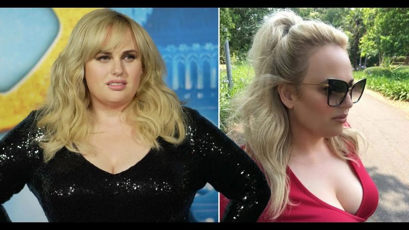 Rebel Wilson before and after losing weight