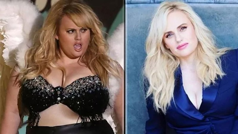 Rebel Wilson before and after losing weight