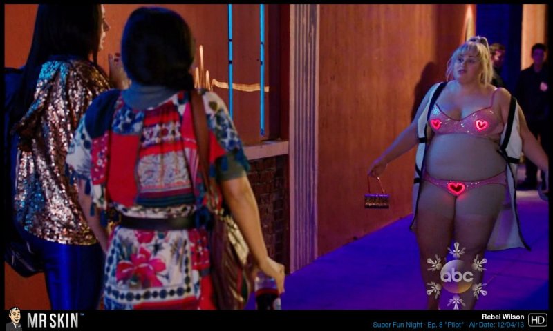 Rebel Wilson in a swimsuit