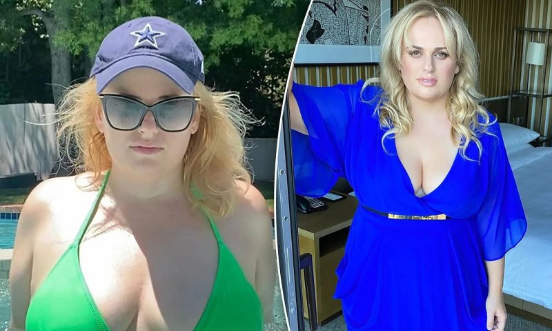 Rebel Wilson before and after losing weight