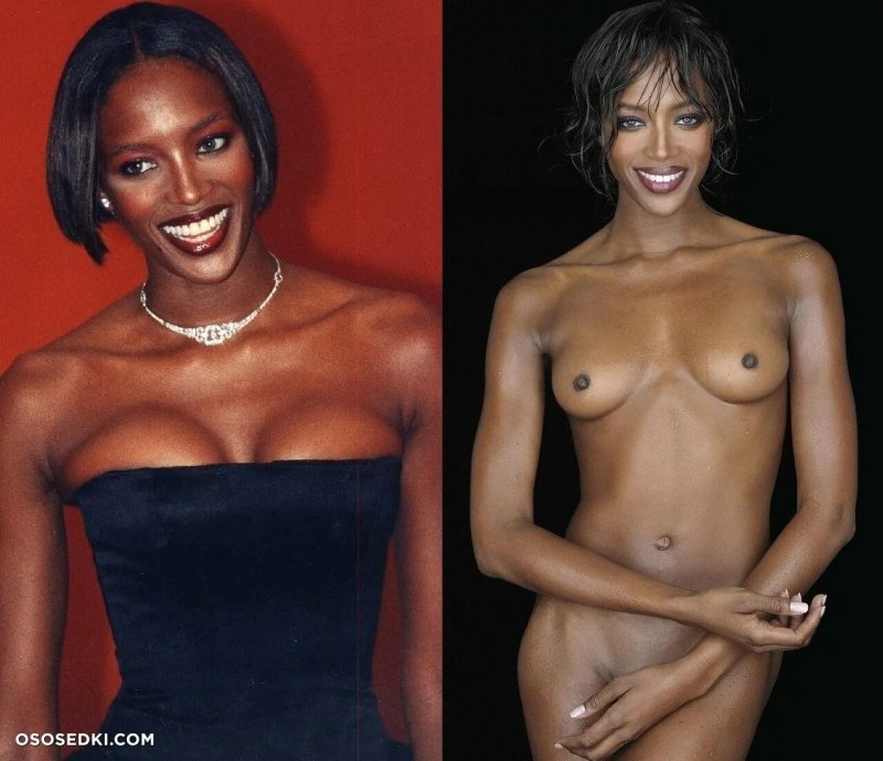 Naked Naomi Campbell