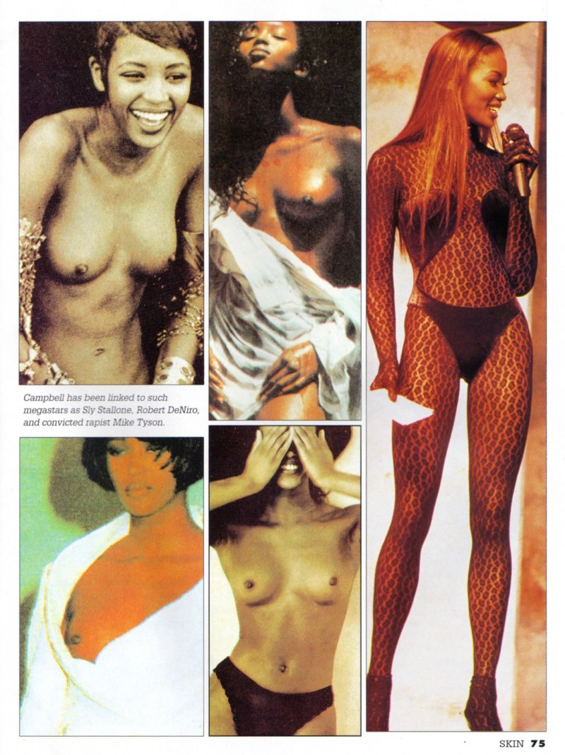 Naked Naomi Campbell