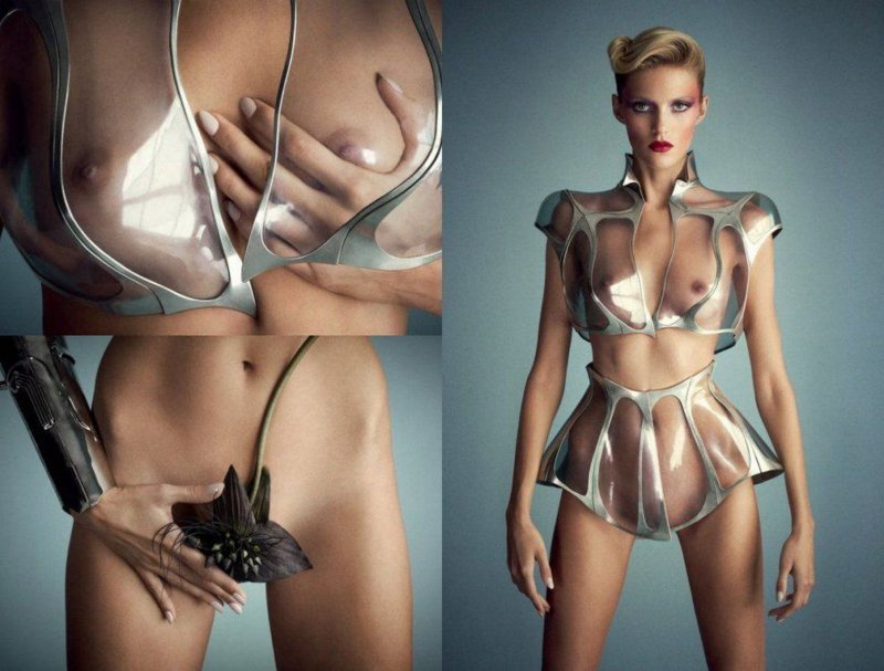 Fashion is naked