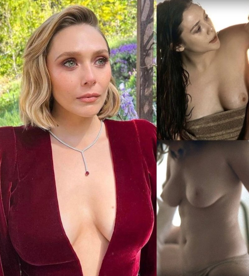 Elizabeth Olsen chest