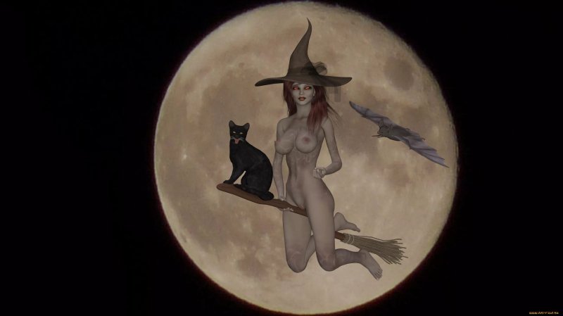 Erotic images of witches