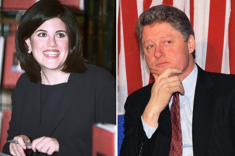 Bill Clinton and Monica Levinsky