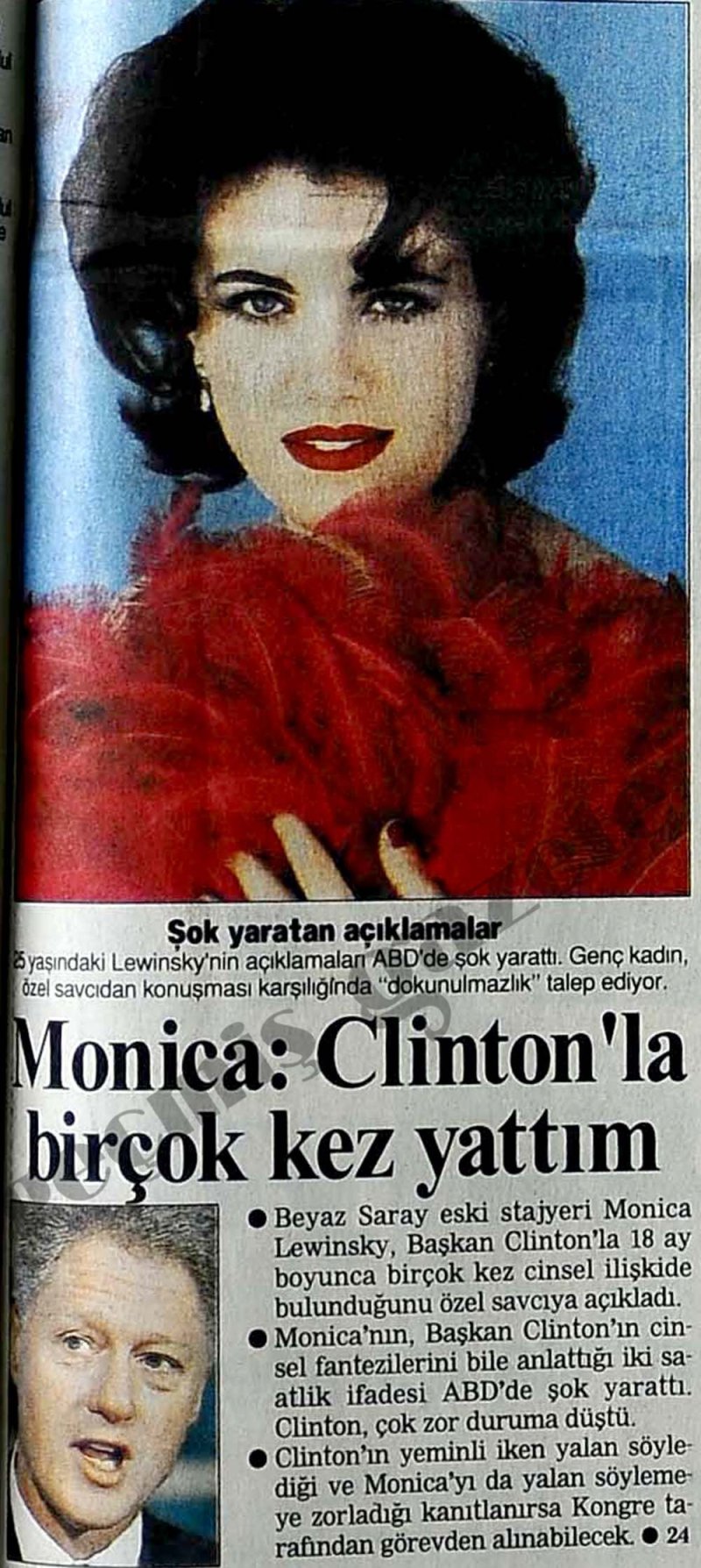 CLINTON LEWINSKY Scandal