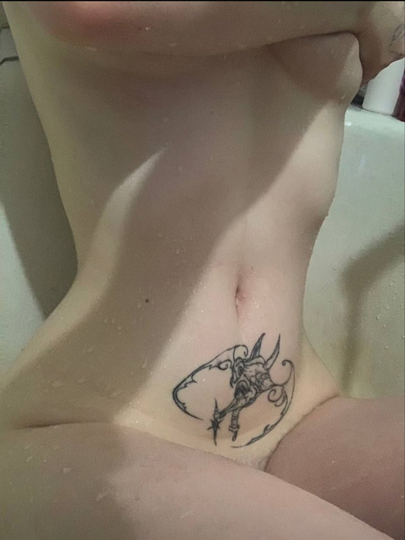 Tattoos on the waist