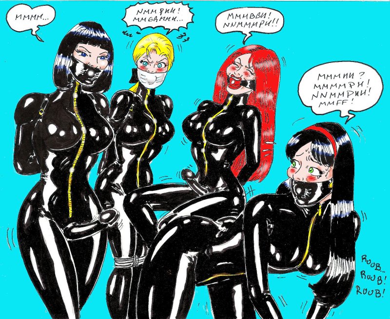 Latex Bondage Comic