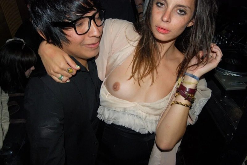 Naked nipples of celebrities