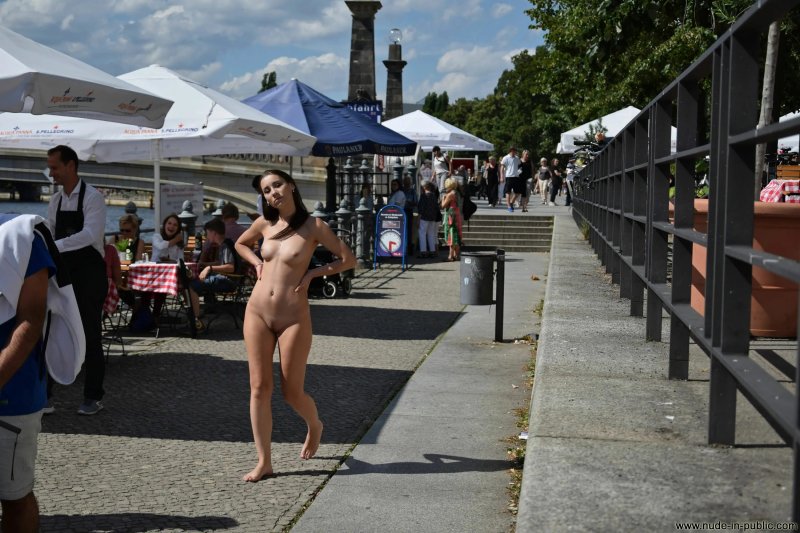 Naked in public