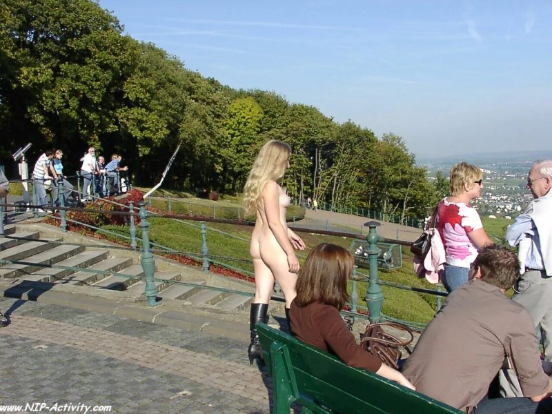 Naked in public