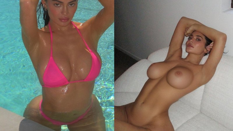 Kylie Jenner in a swimsuit
