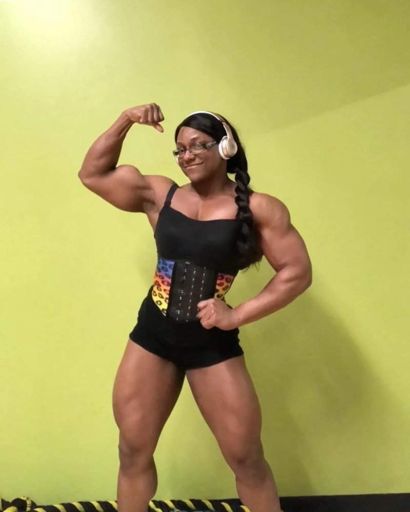 Bodybuilder woman