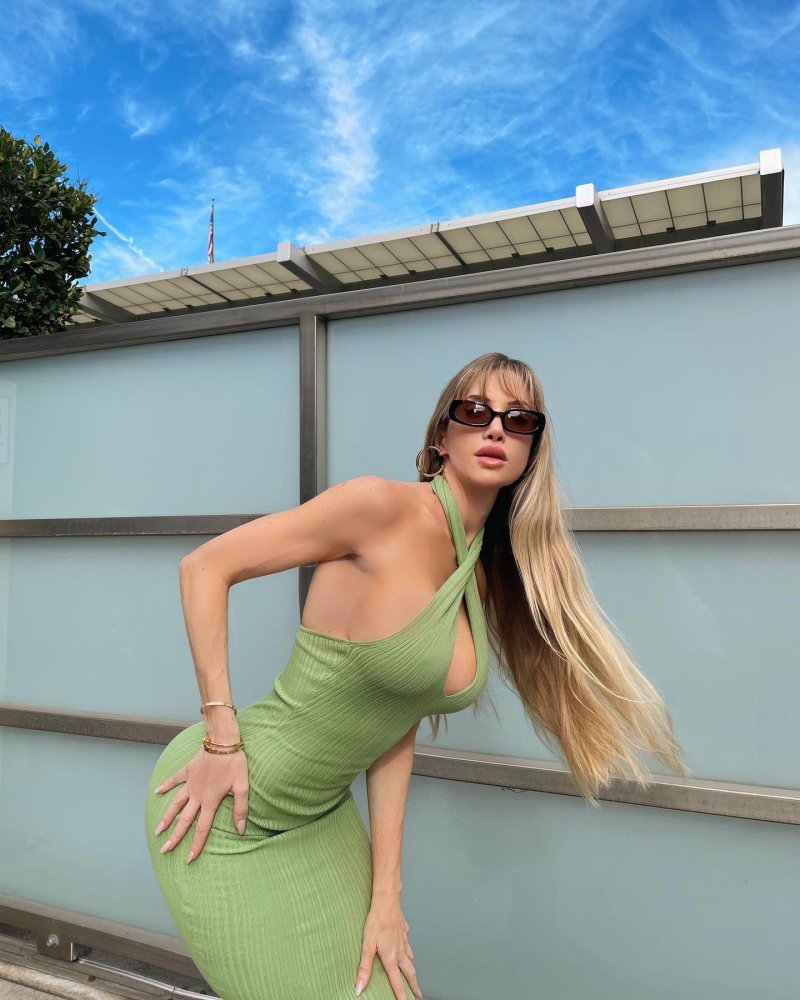 A tight dress