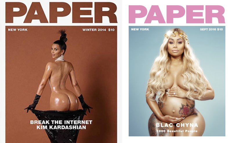 Kim Kardashian naked Paper Magazine