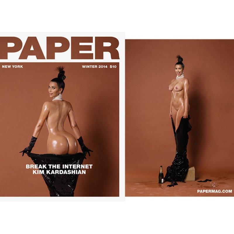 Kim Kardashian Paper