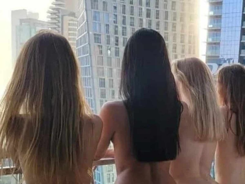 Naked photo shoot in Dubai
