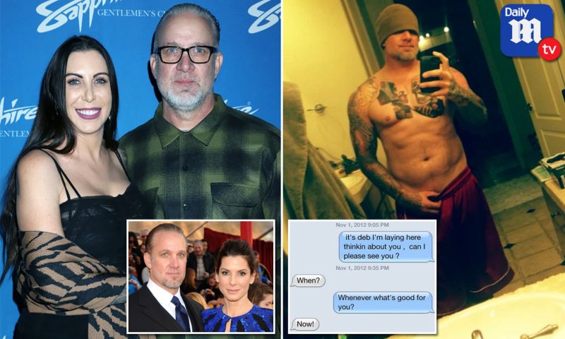 Jesse James and Sandra Bullock