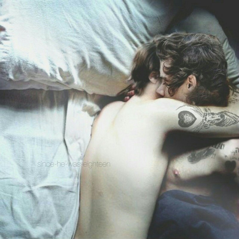 Hug in bed