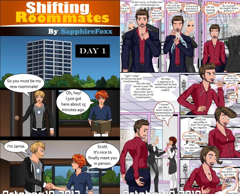SHIFTING ROMMATES SAPPHirefoxx