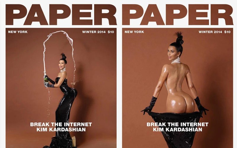 Kim Kardashian Paper